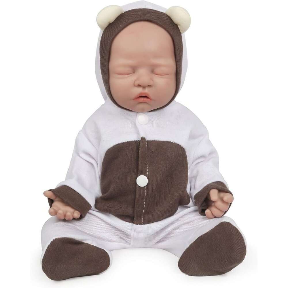 12 inch Full Body Silicone Baby Dolls Girl for Kids Toddlers Reborn Baby Doll